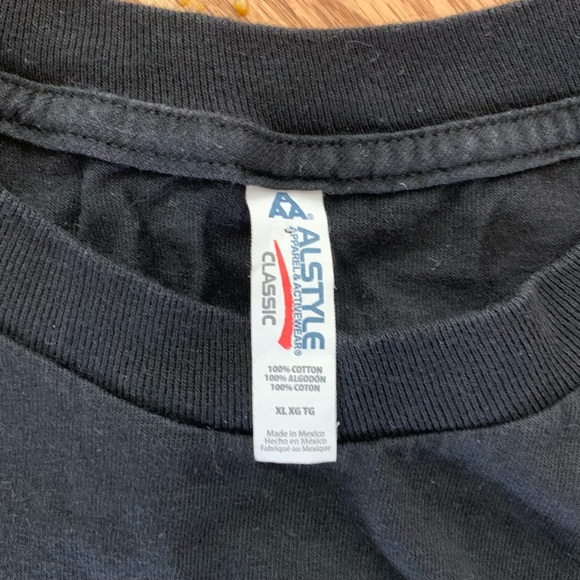 2Pac T Shirt Mens Extra Large Big Print Graphic Rap Tee Hip Hop Y2K Tupac EUC - Picture 3 of 6